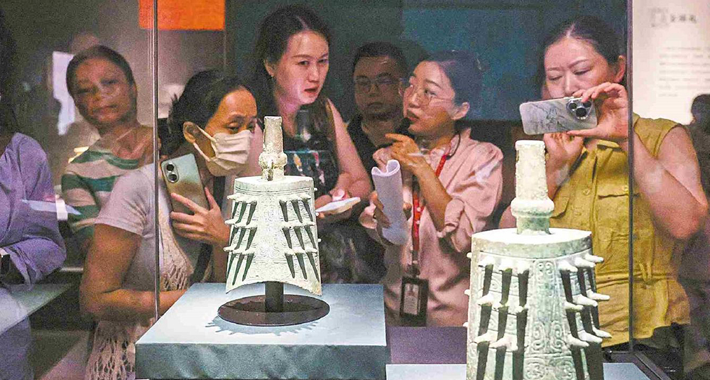 “熠熠其輝：夏商周禮樂(lè)文化展”在廣州開幕